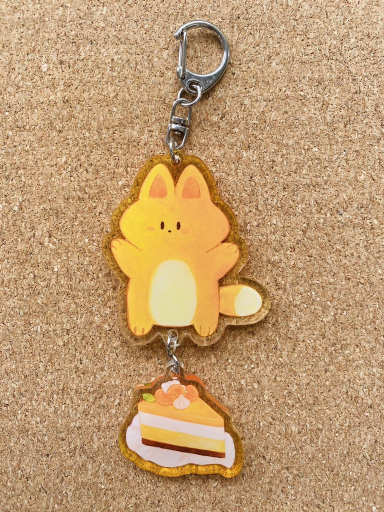 アクリルキーフォルダー（キツネ）