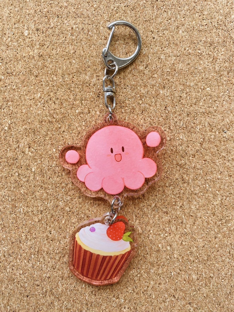 アクリルキーフォルダー（タコ）