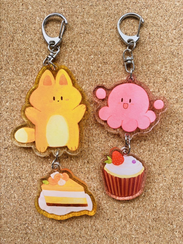 アクリルキーフォルダー2点セット