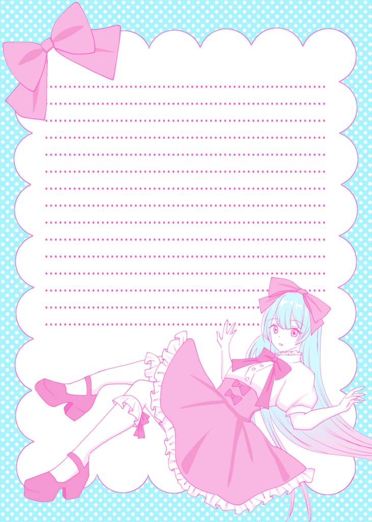 オリジナル便箋①