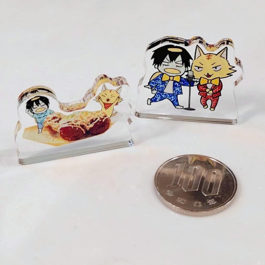 靖カッパ＆ナルネコ　ミニアクスタ