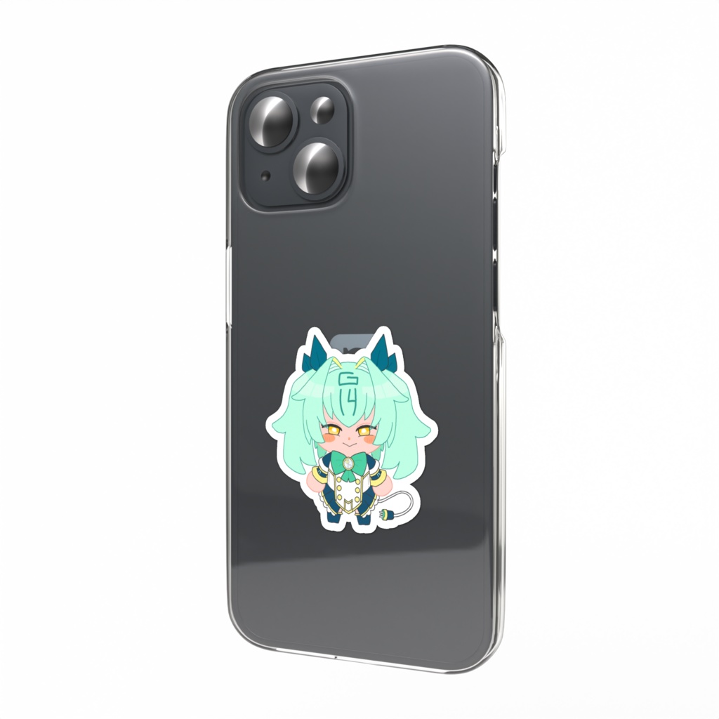 麻雀ファイトガール　G-14 イヨ　スマホステッカー