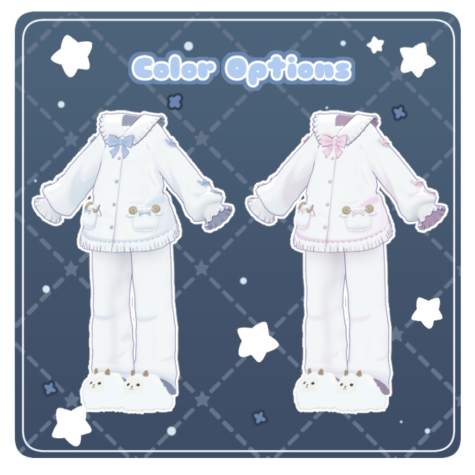 🤍Shiraraka Pajama🤍【まめふれんず対応】