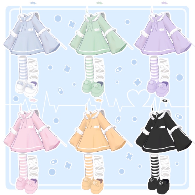 🤍トロイメライワンピース🤍【まめふれんず対応】