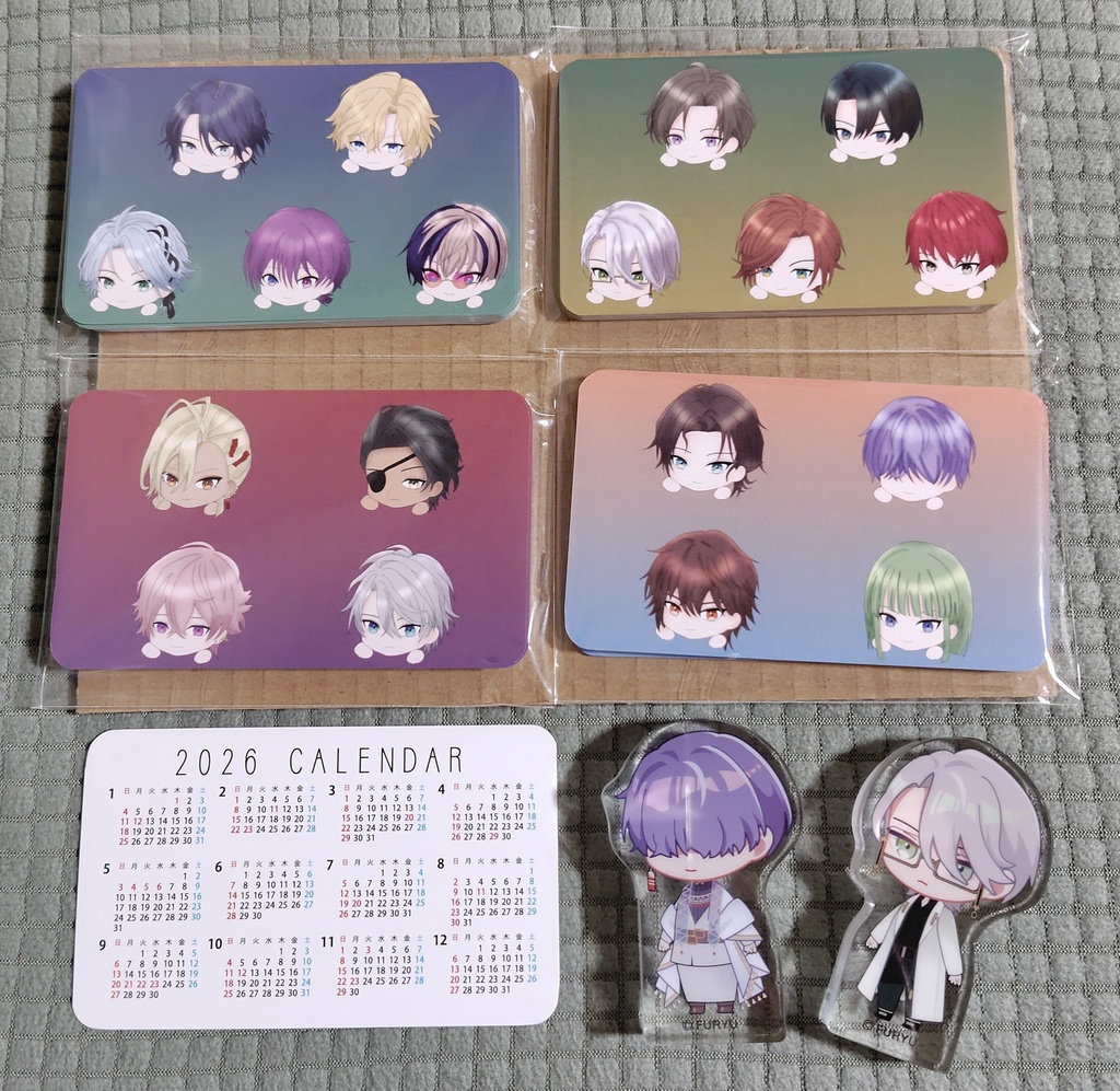 新刊セット【短編集+カレンダーカード4種+ノベルティ付き】