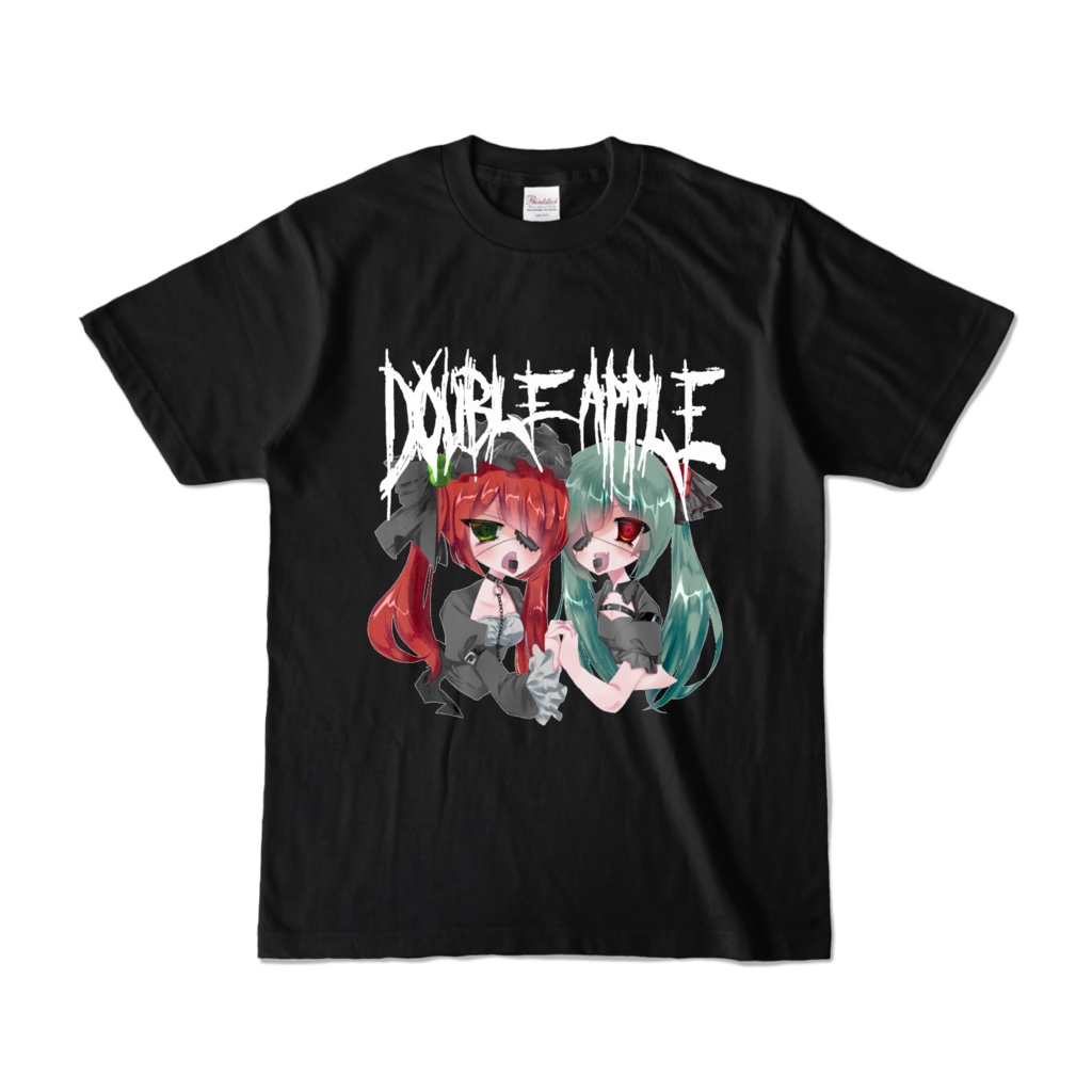 双林檎 Tシャツ 黒