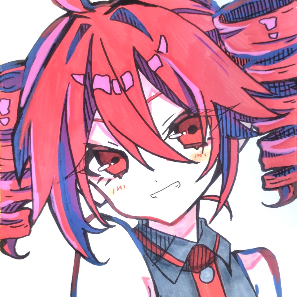 重音テト 色紙原画