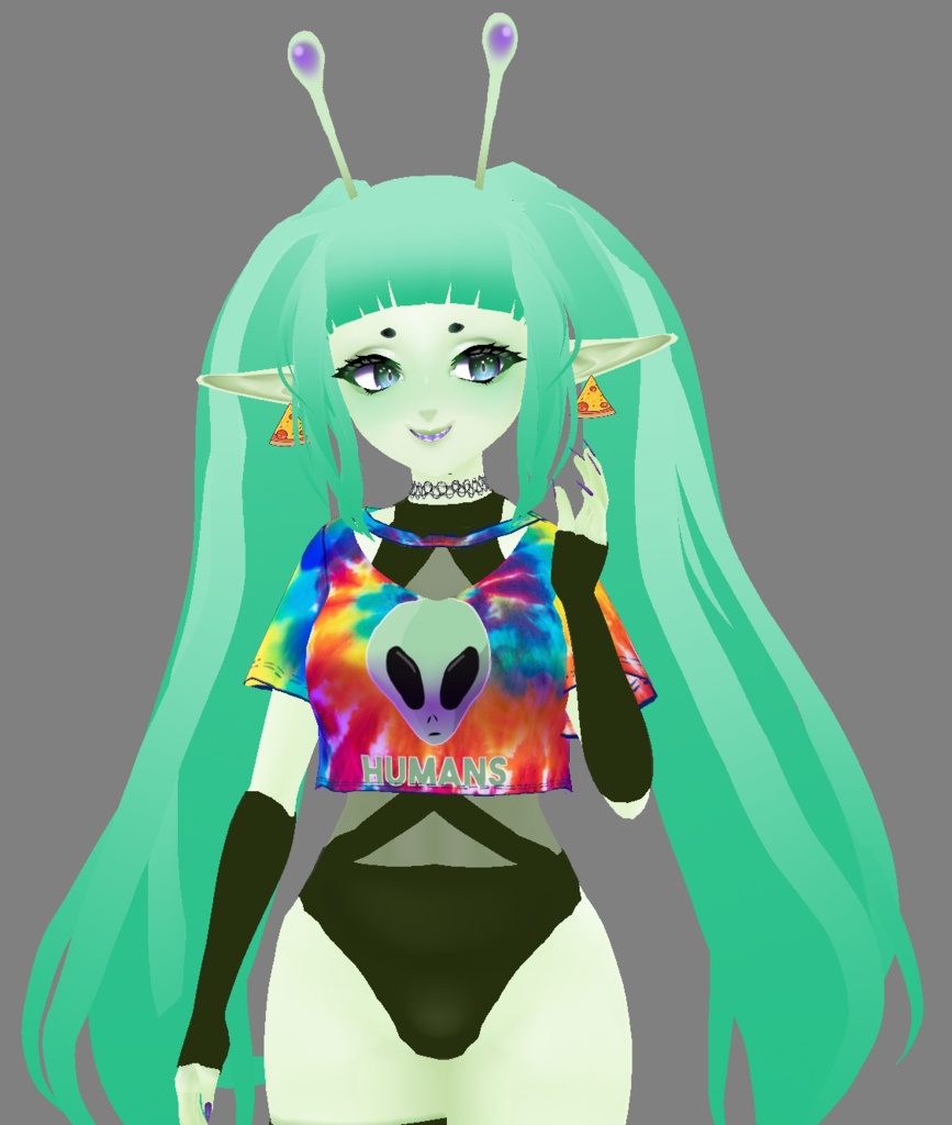 {ARKIT}[vtuber] Alium | Area 51 VROID model
