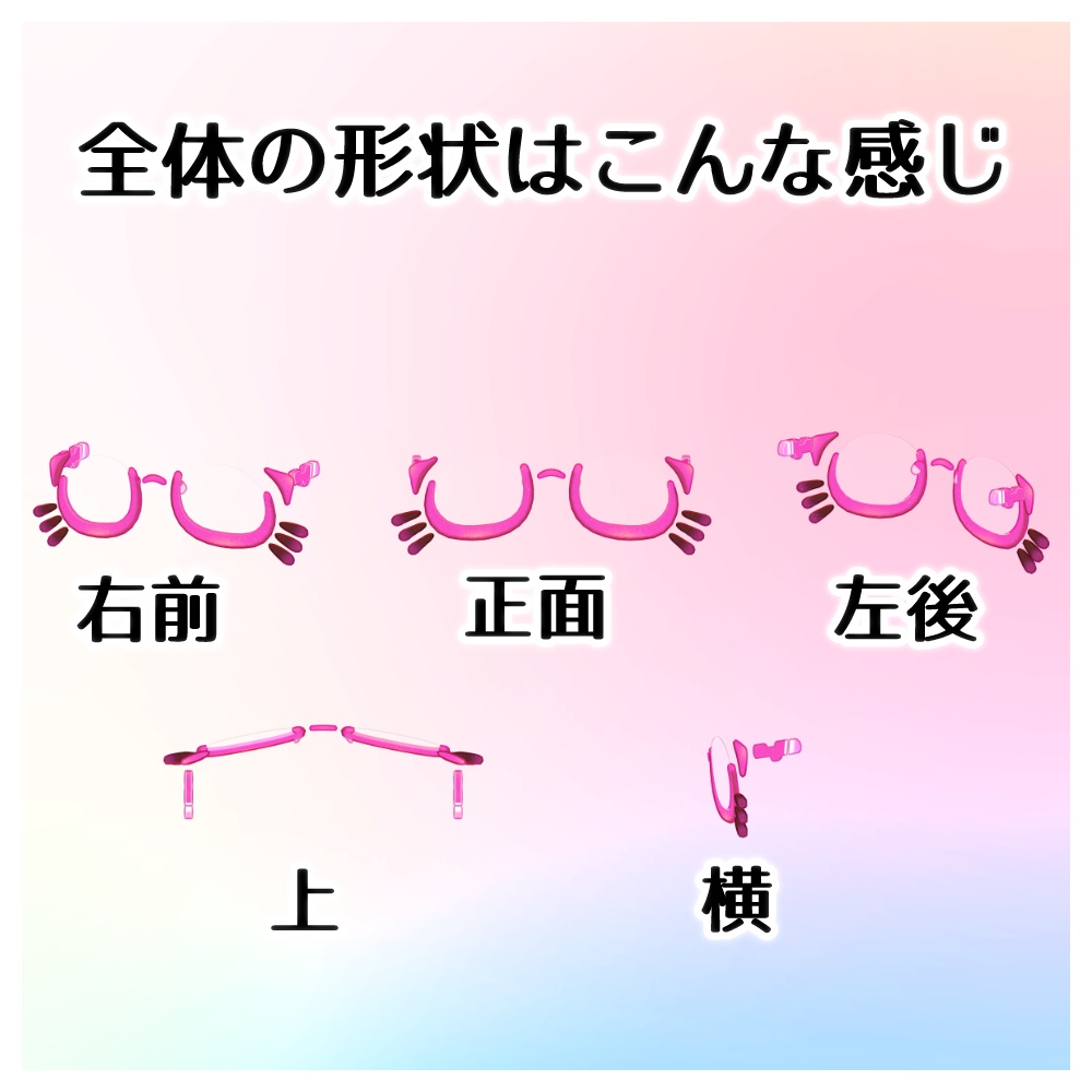 ゆるひげメガネ