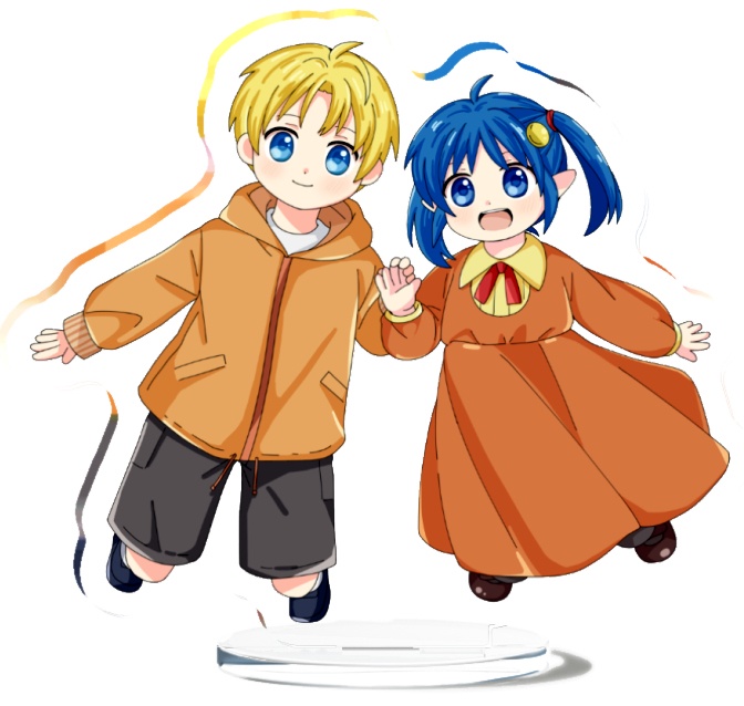 クロードくん&レナちゃん アクリルスタンド