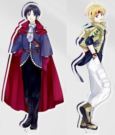 (15cm)クロード&アレン アクスタセット