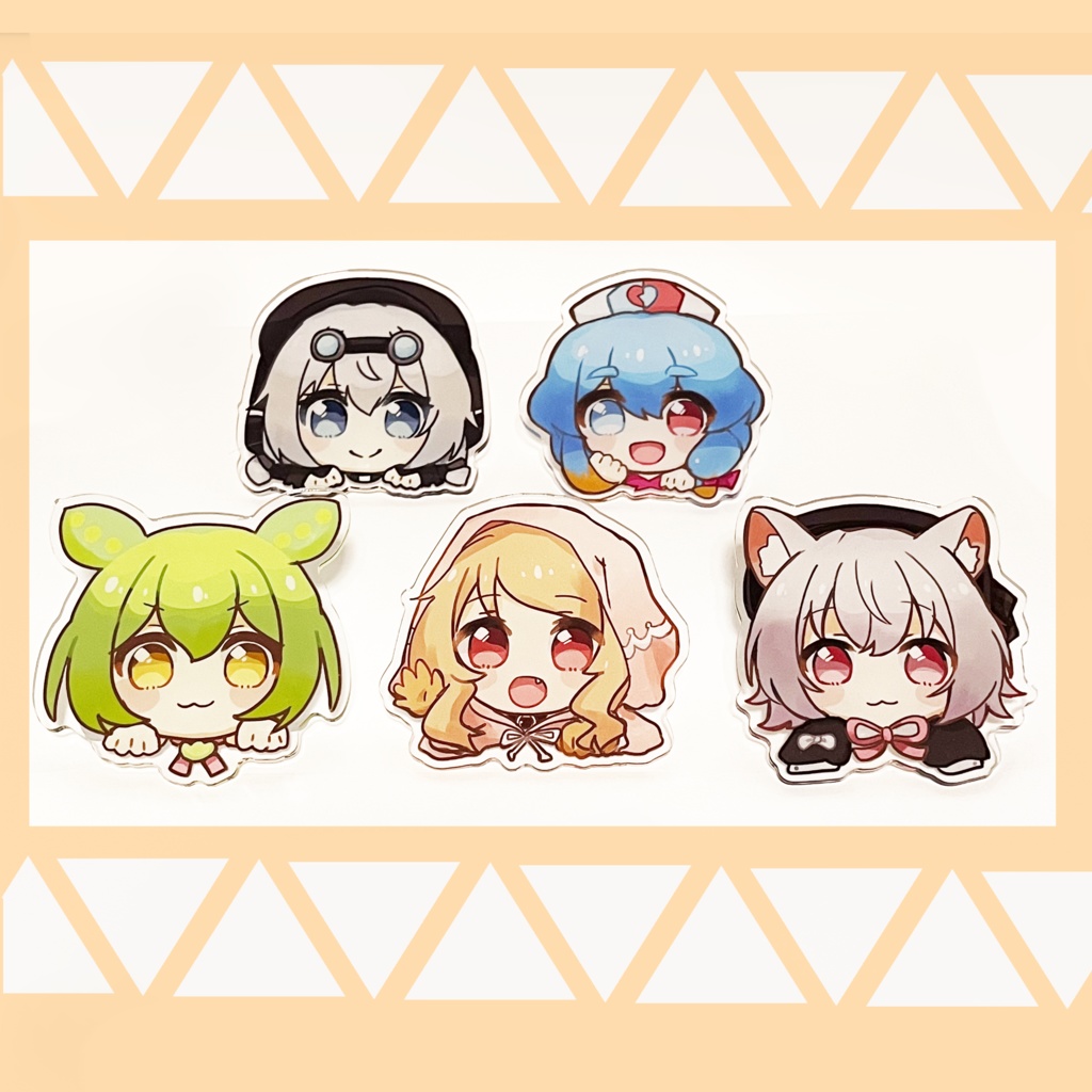 ボイボ寮 アクリルクリップ