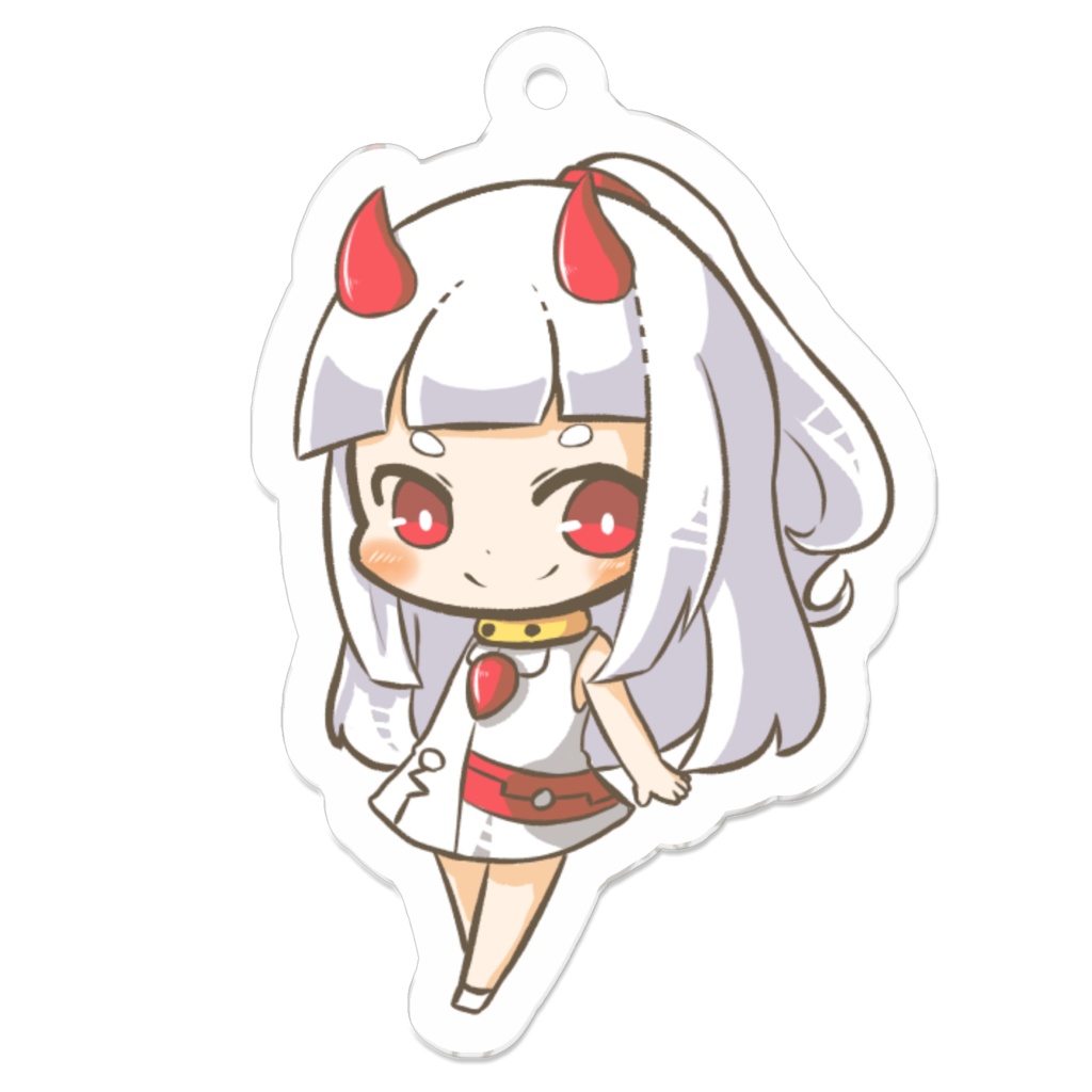 白鬼ハクラ アクリルキーホルダー