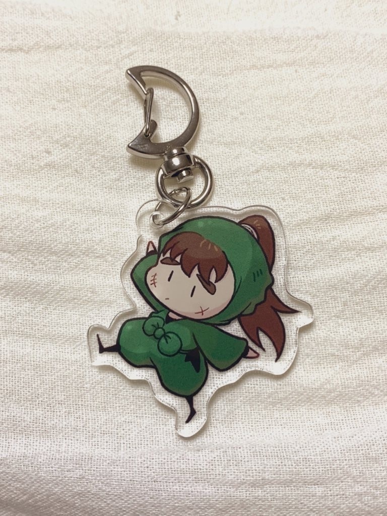 小さいちょじぶらさがりアクキー