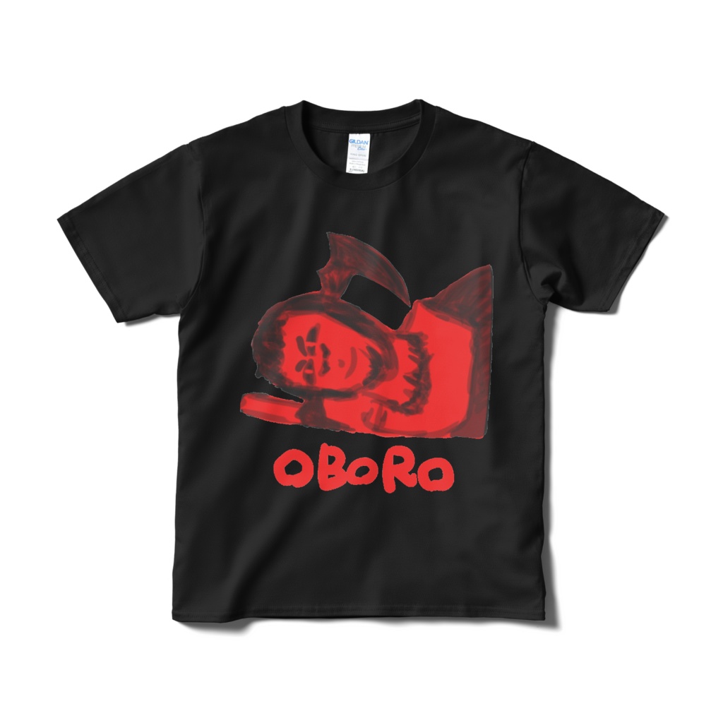 おぼろさんTシャツ Dark