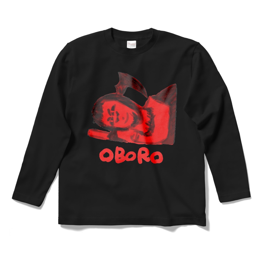 おぼろさんTシャツ Dark（長袖）