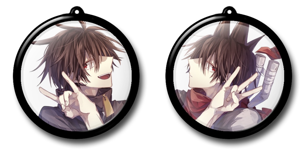 両面ストラップ