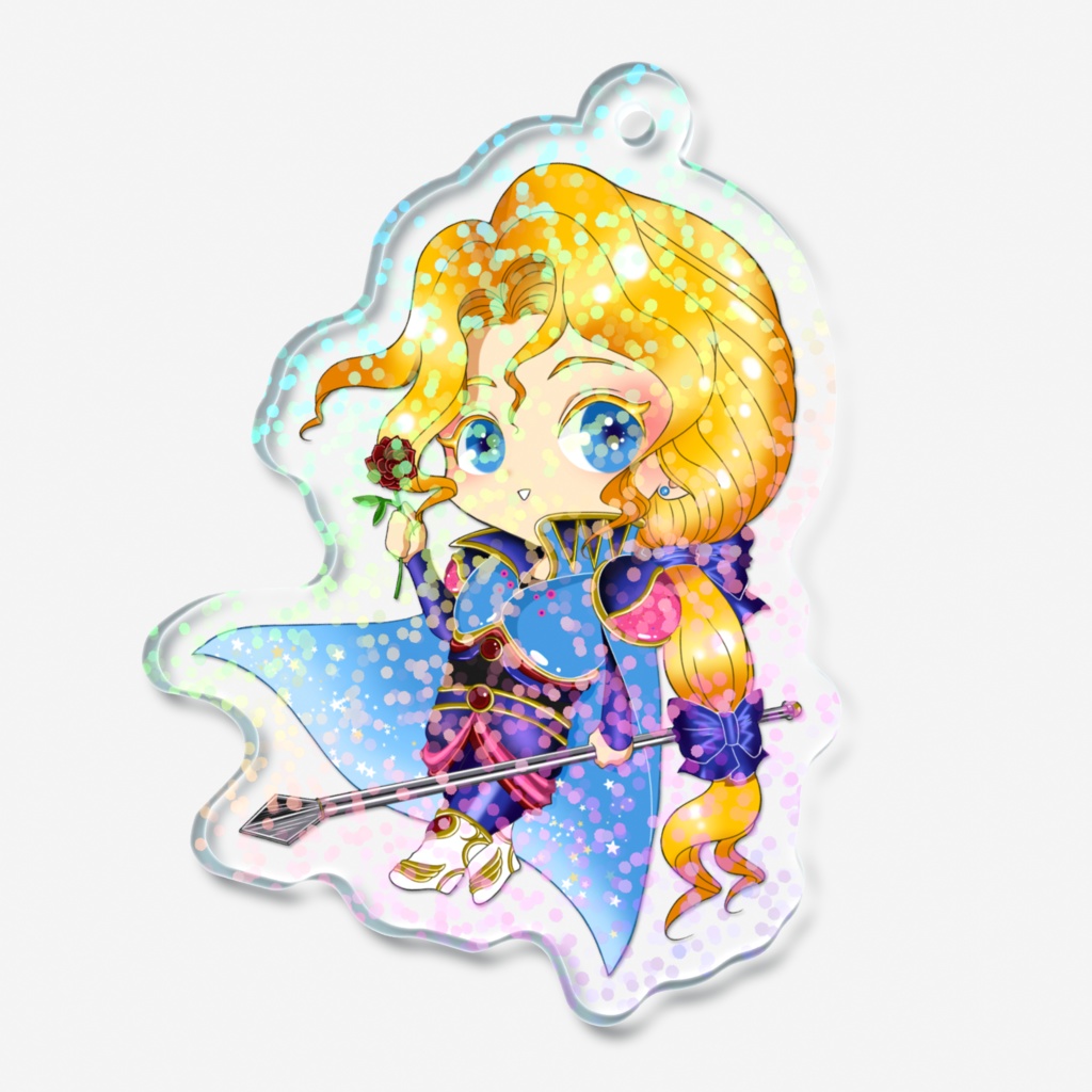 エドガー アクリルキーホルダー(グリッター)