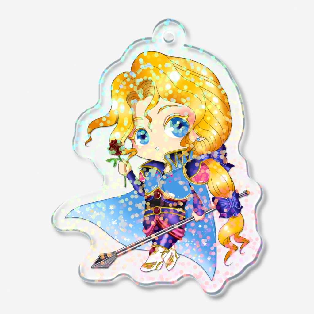 エドガー　アクリルキーホルダー（グリッター）