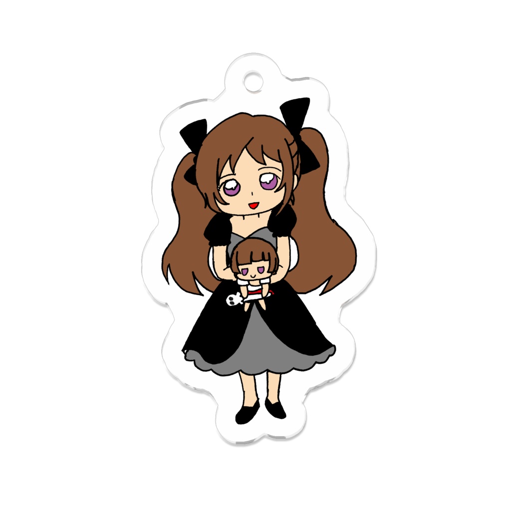 ヘルラージュのアクリルキーホルダー