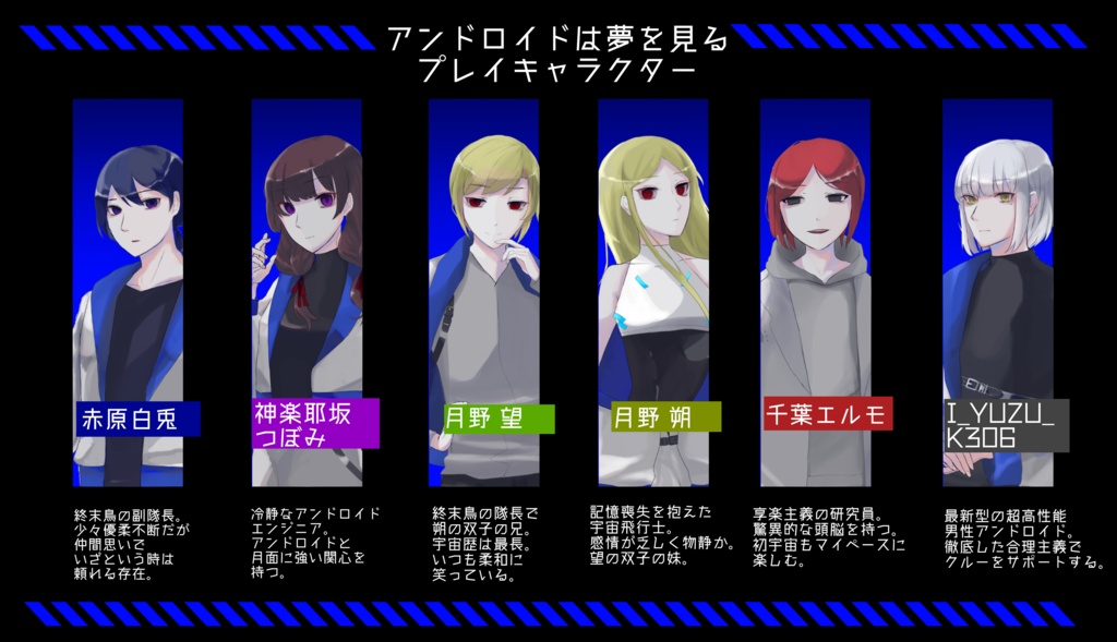 【マーダーミステリー】アンドロイドは夢を見る Reboot