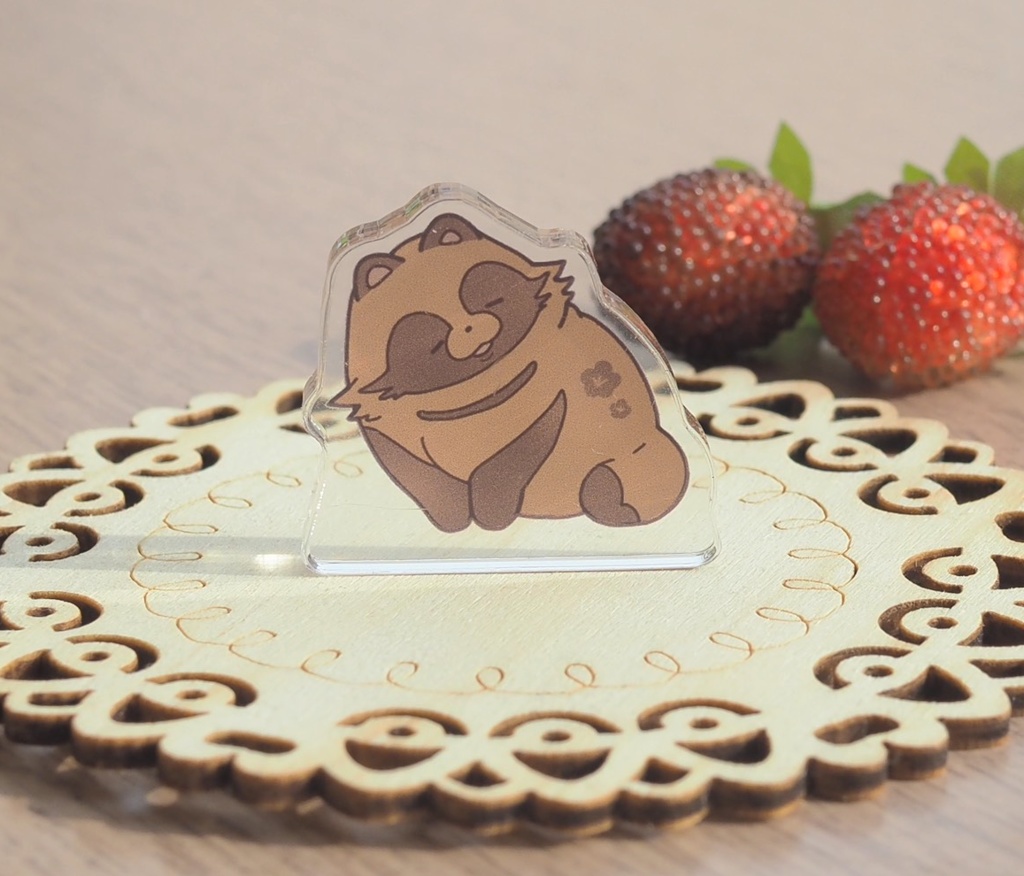 ミニアクスタ【座り狸】