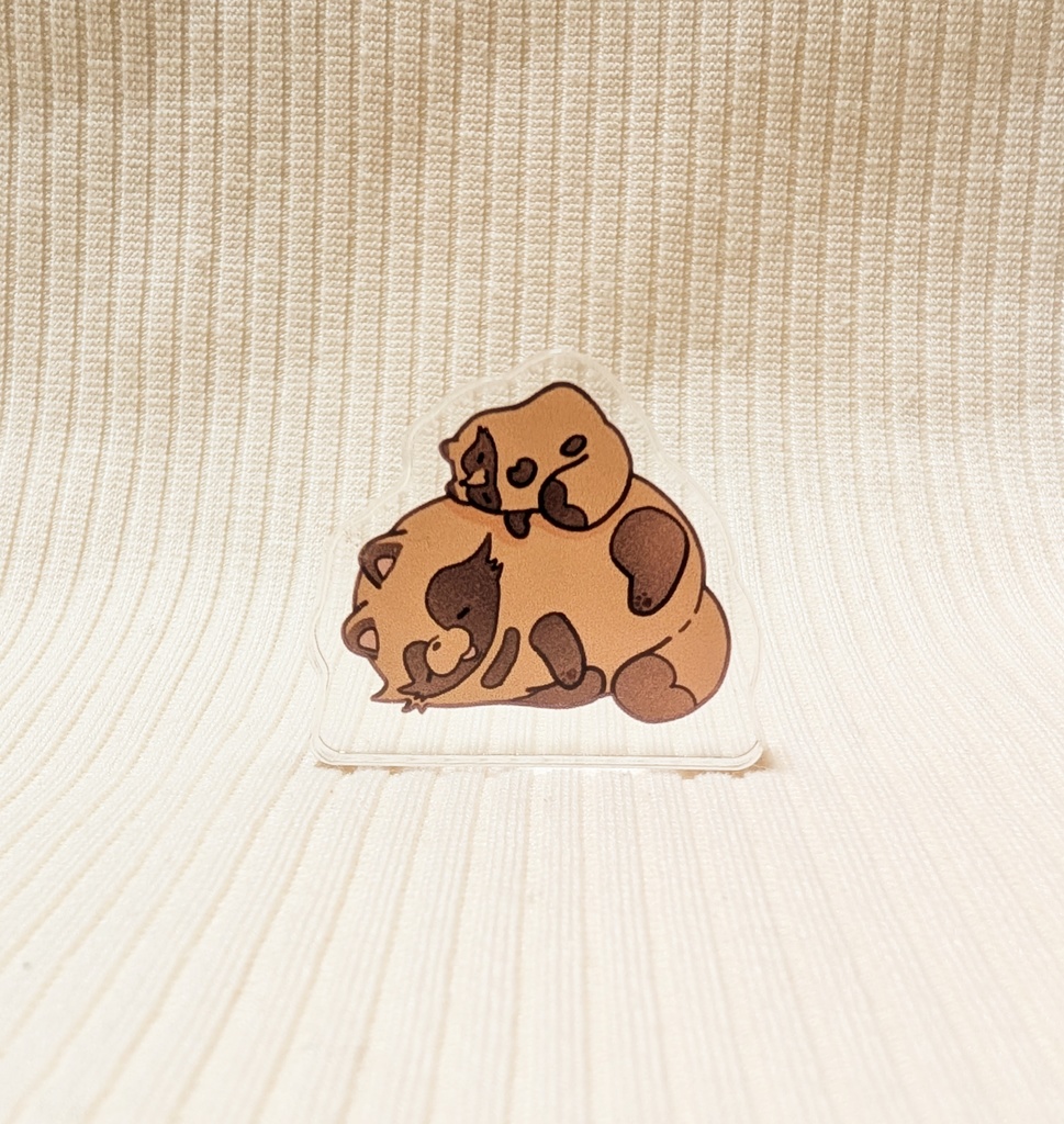 ミニアクスタ【寝狸】