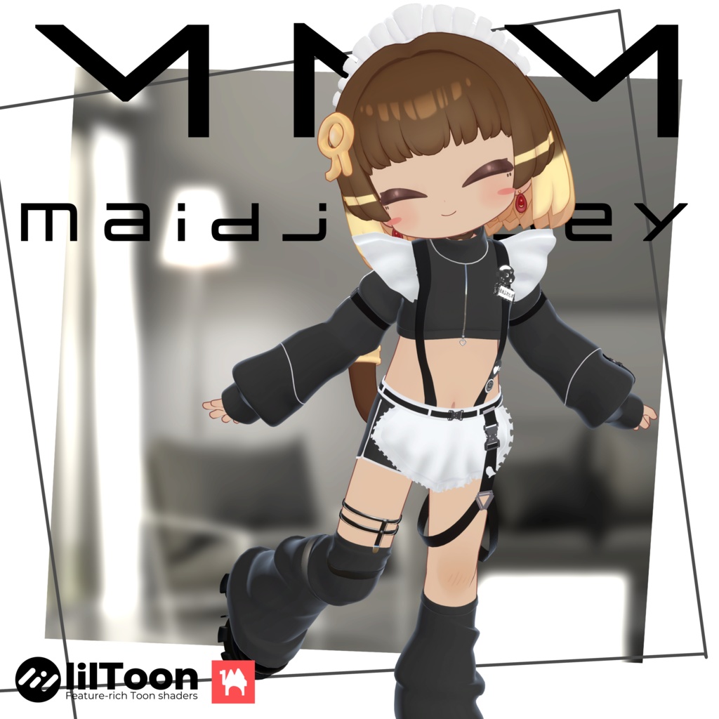 【8アバター対応】MNMメイドジャージ