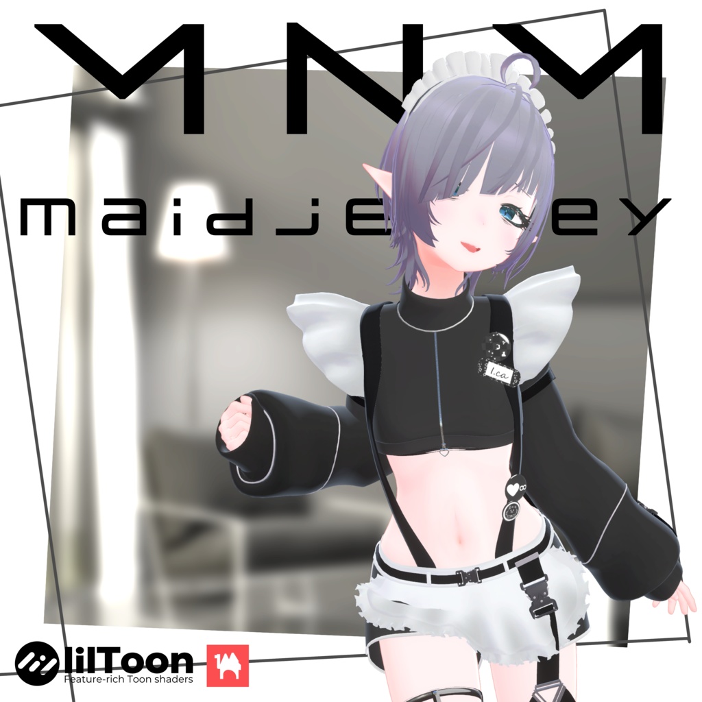 【8アバター対応】MNMメイドジャージ