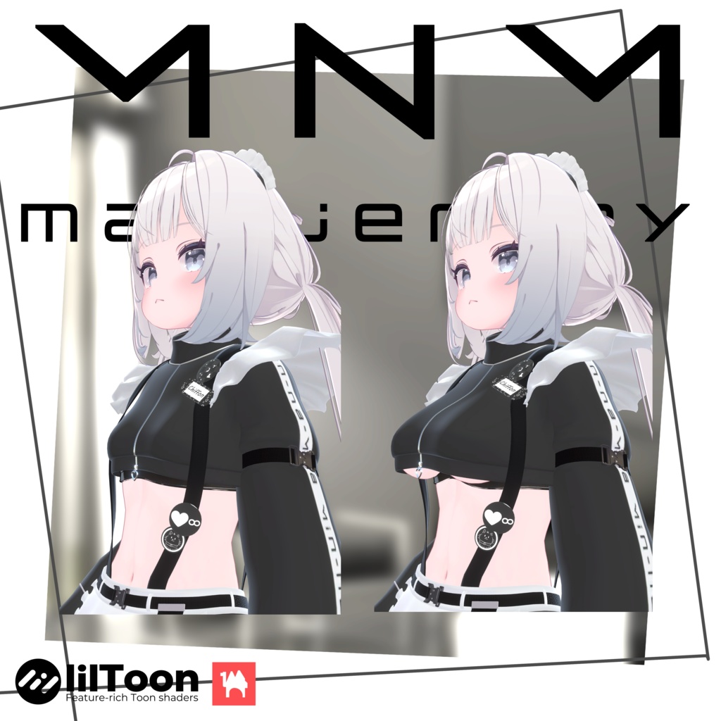 【8アバター対応】MNMメイドジャージ