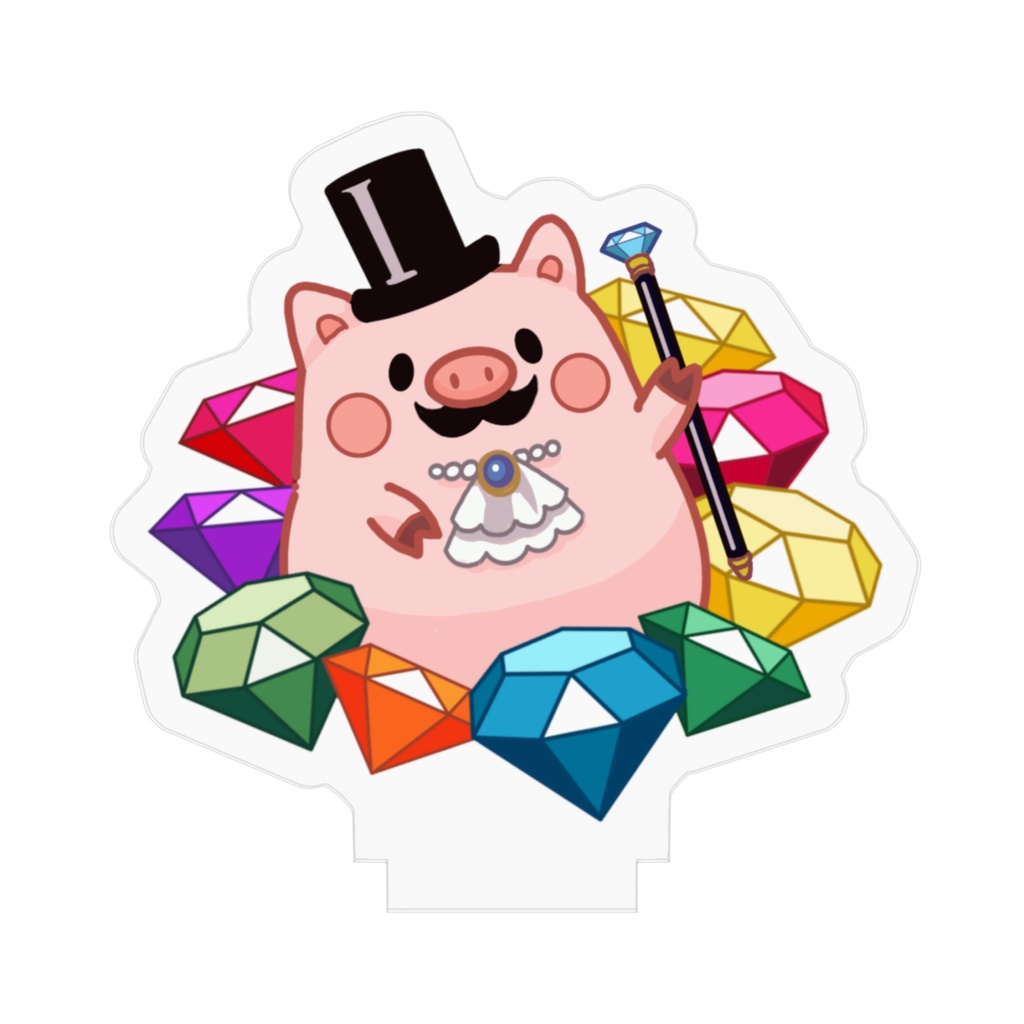 ZIRCON 採掘ぶたちゃんアクスタ