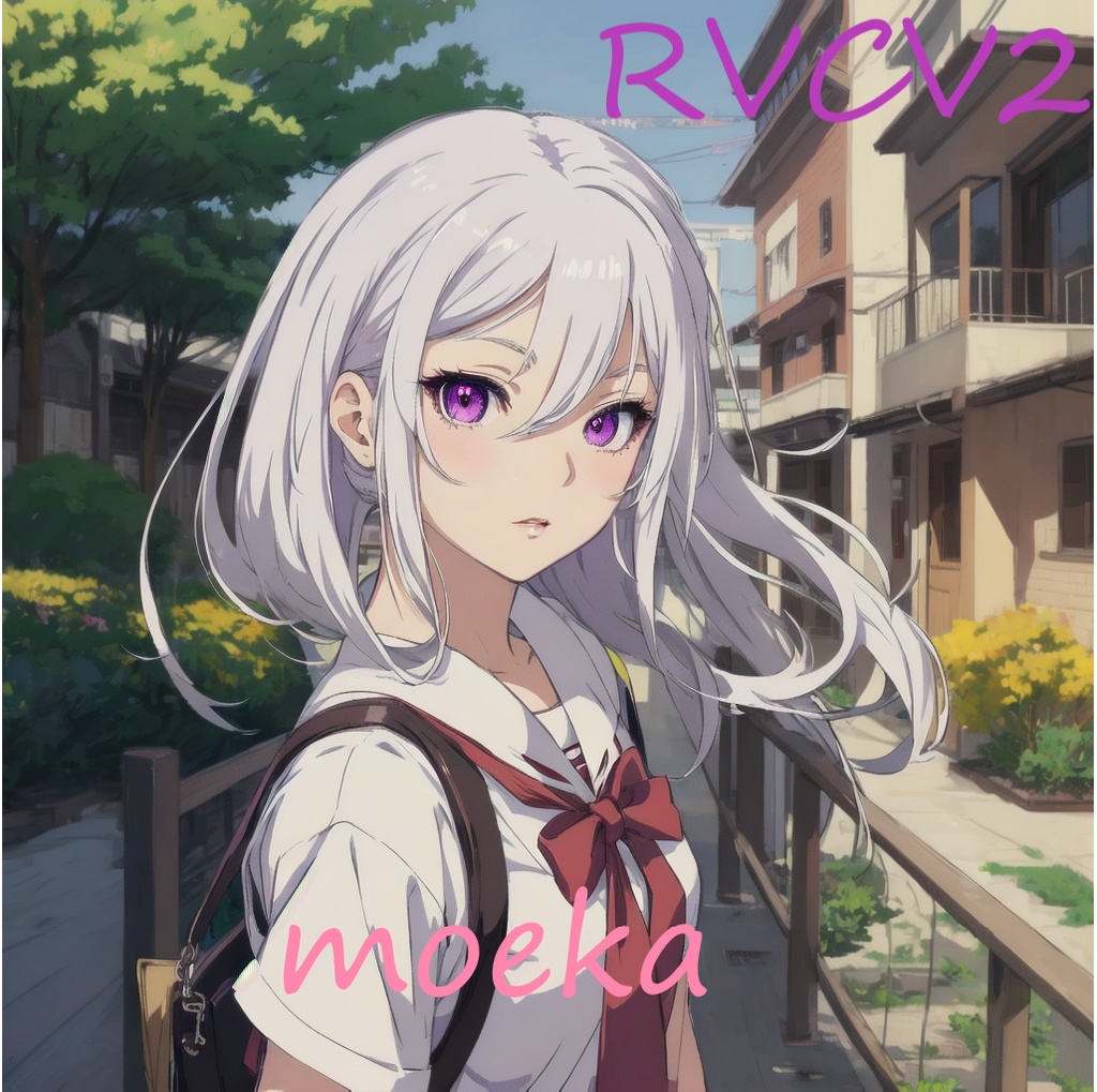 RVC学習モデル「もえか」