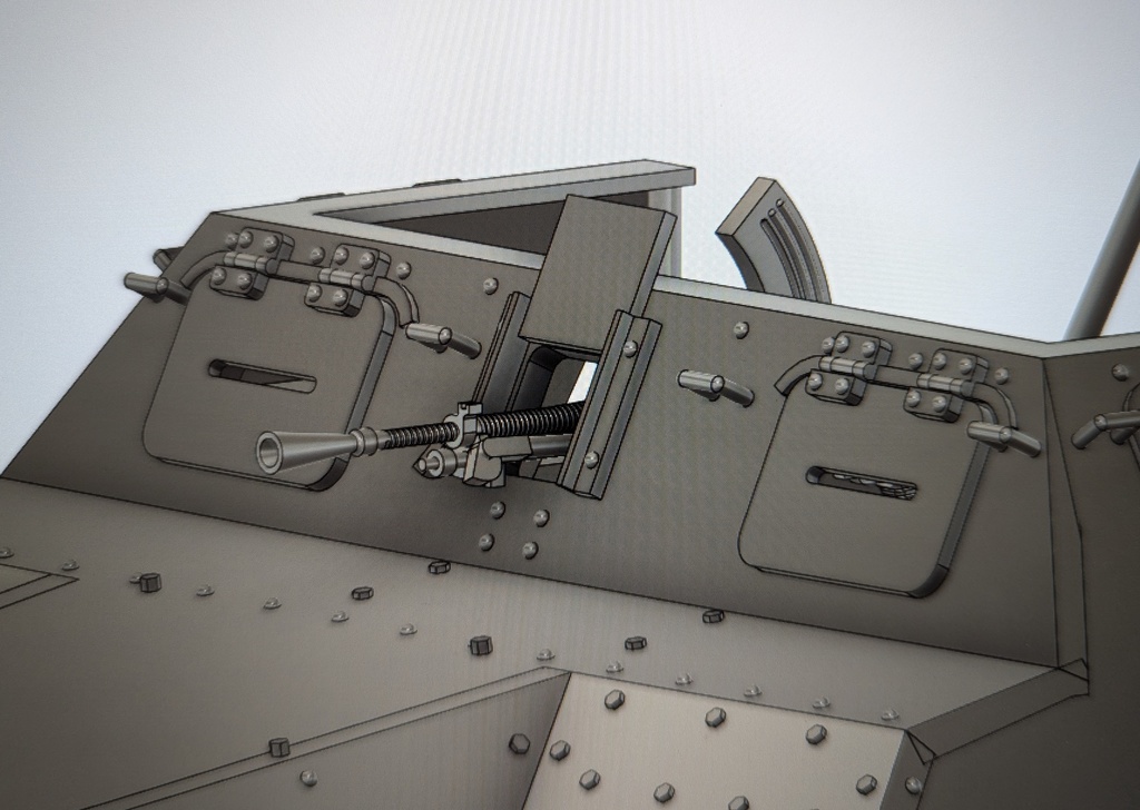 1/35 一式半装軌装甲車 ホハ 【武装付き】