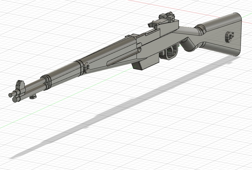 1/35 四式自動小銃 (四式自動小銃×3、四式自動小銃(着剣)×2、銃剣×1、鞘に入った銃剣×3、銃剣の鞘×2) - KИT Moдeл -  BOOTH