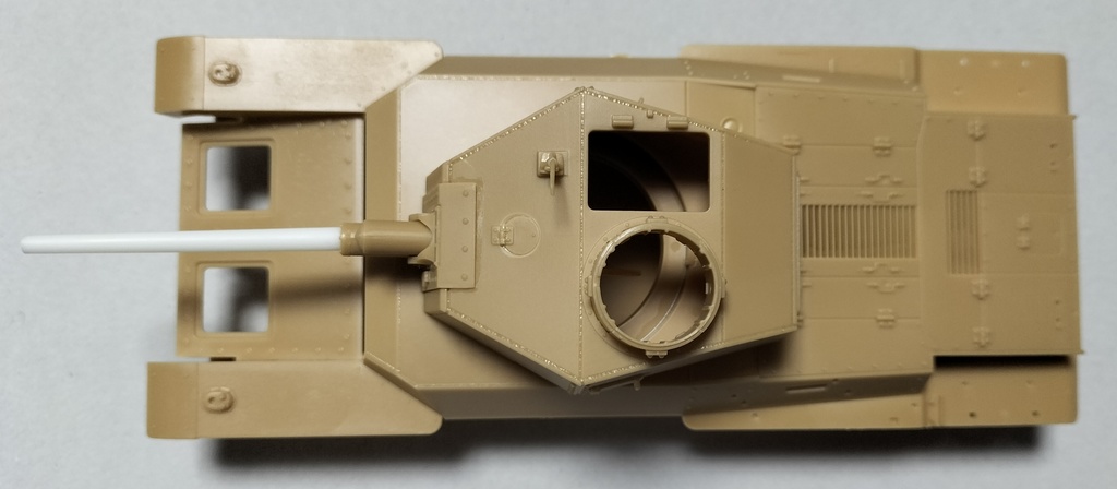 【二式砲戦車砲塔コンバージョンキット発売に伴い終売】1/35 二式砲戦車57mm長砲身砲改造セット