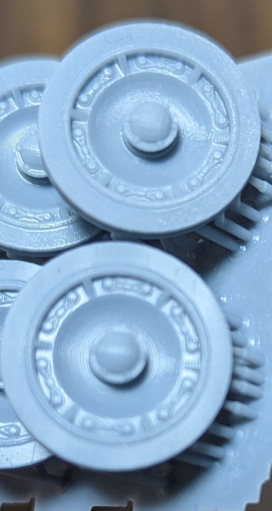 FM社1/35九七式中戦車チハ、一式中戦車etc...用ディテールアップ転輪