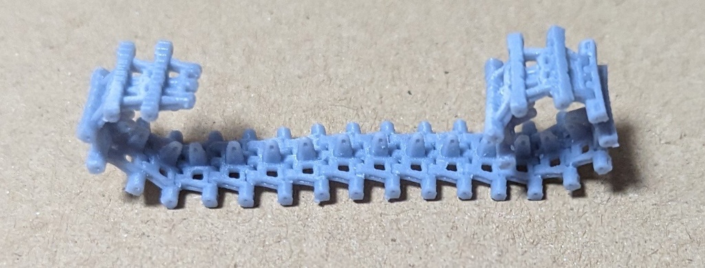 FM社1/35九七式中戦車チハ、一式中戦車etc...用真鍮線差し込み式履帯