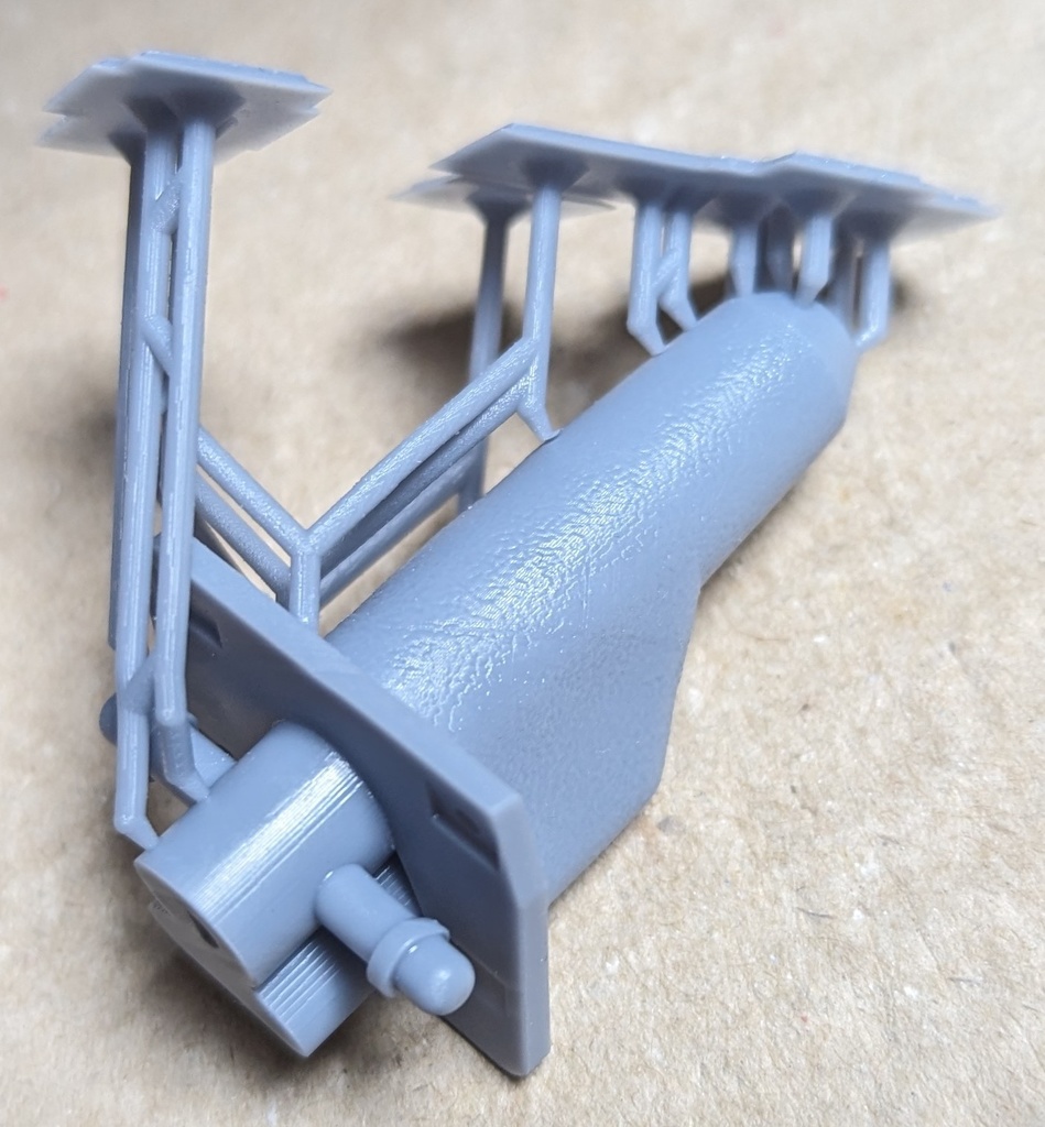 1/35 iii号突撃砲G型(フィンランド軍)用ザウコップ防盾、マズルブレーキ、跳弾板、全鋼製上部転輪セット(T社用)