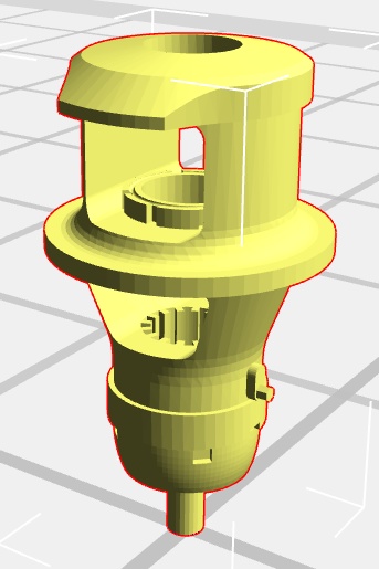 1/35 iii号突撃砲G型 マズルブレーキセット(T社用)