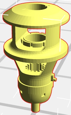 1/35 iii号突撃砲G型 マズルブレーキセット(T社用)