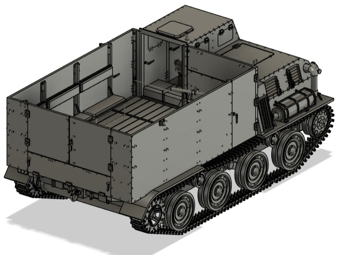 1/35 一式装甲兵車 ホキ 【武装付き】