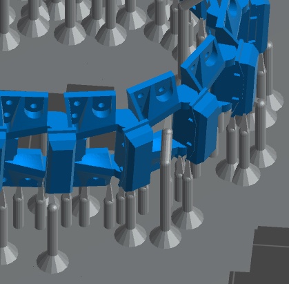 【受注生産品】1/35 T社 sd.kfz.7車体用連結済み履帯&自重変形タイヤ&起動輪外側セット(8トンハーフトラック・4連高射砲・フラックザウリア)