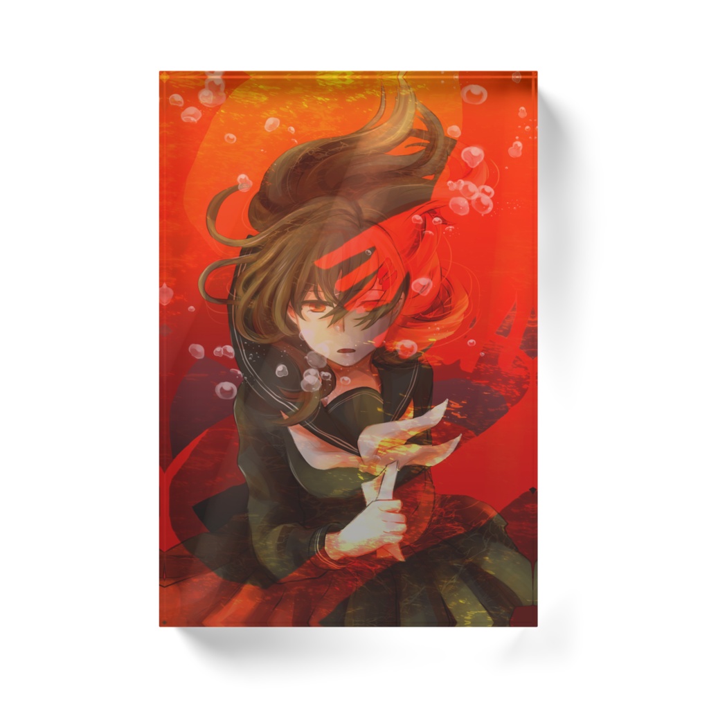 青海原アクリルブロック(焼)