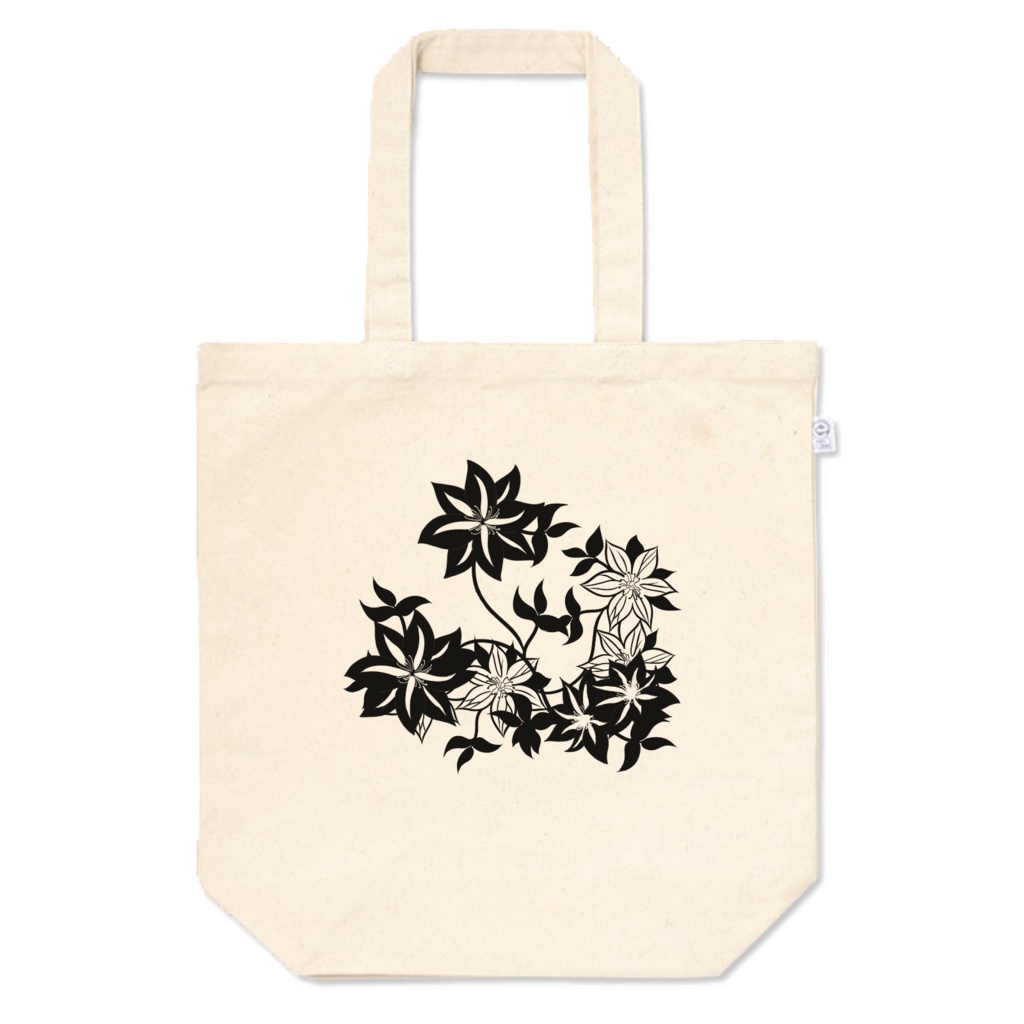 トートバッグ花柄①