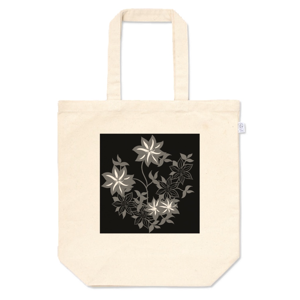 トートバッグ花柄②