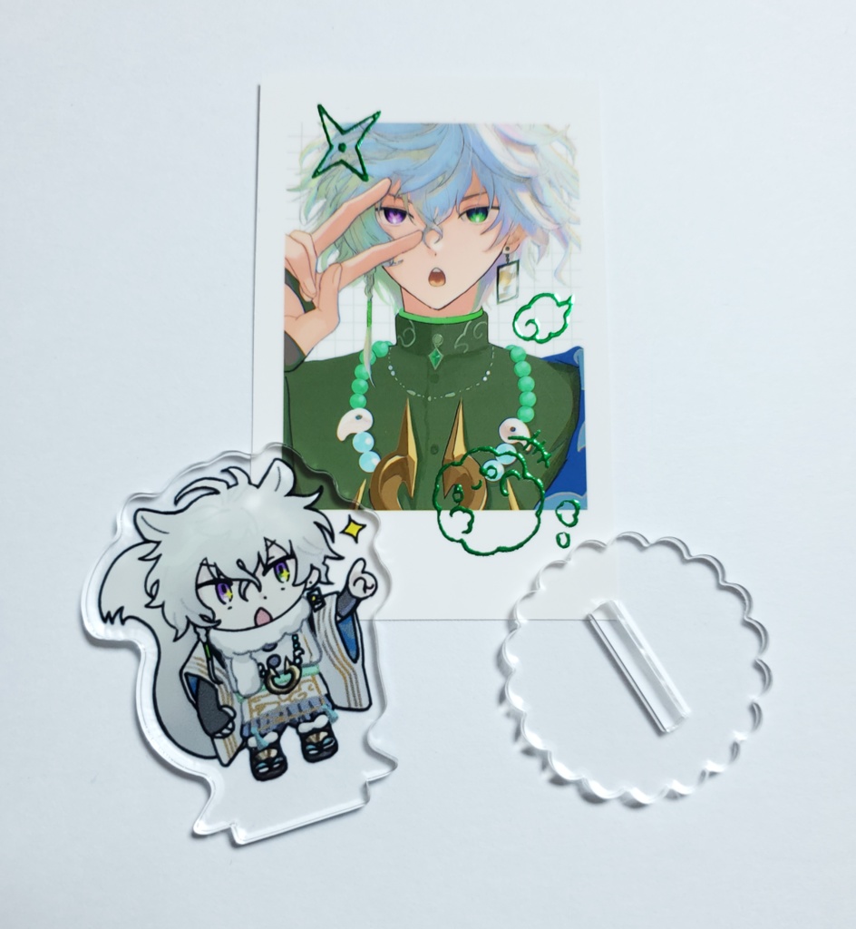 ミニアクスタ&チェキカードセット