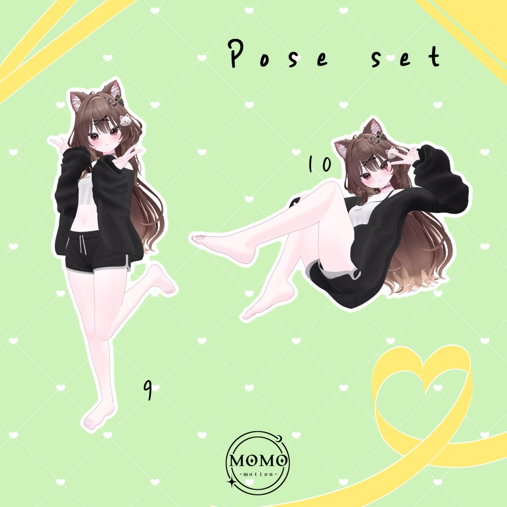 🩷【FREE SAMPLE / 無料有】 MoMoPoseSet🩷