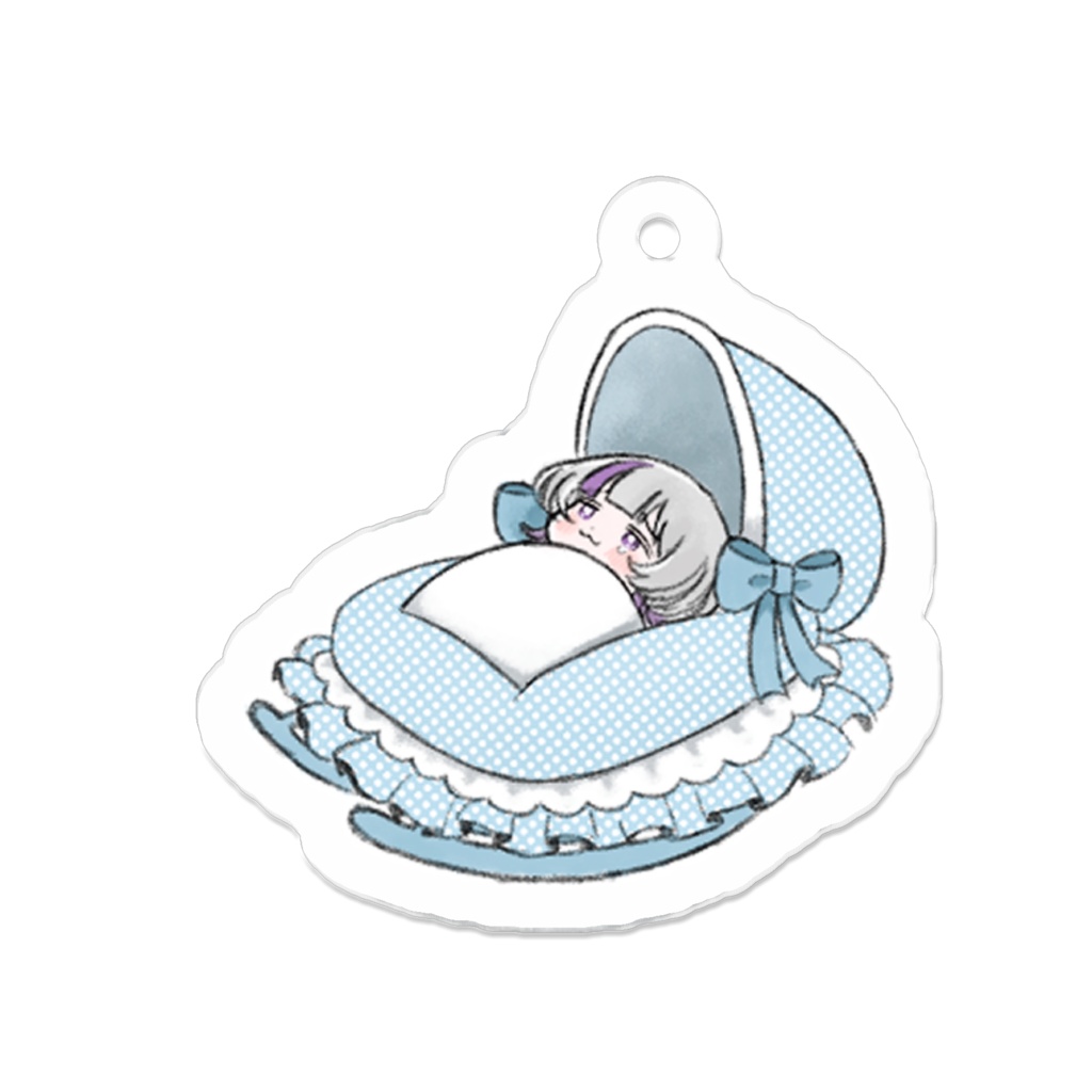 ばぶアクーラアクリルキーホルダー