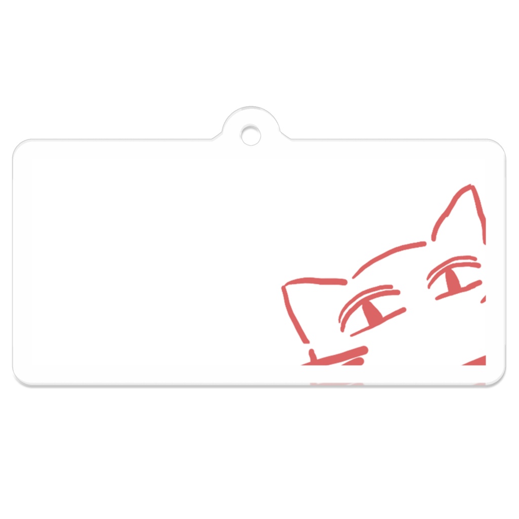 てぬきねこアクリルキーホルダー