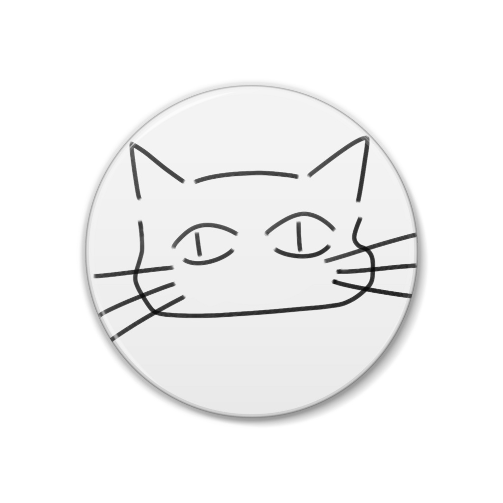 てぬきねこ缶バッジ